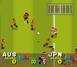 Super Rugby (Japan) In game screenshot